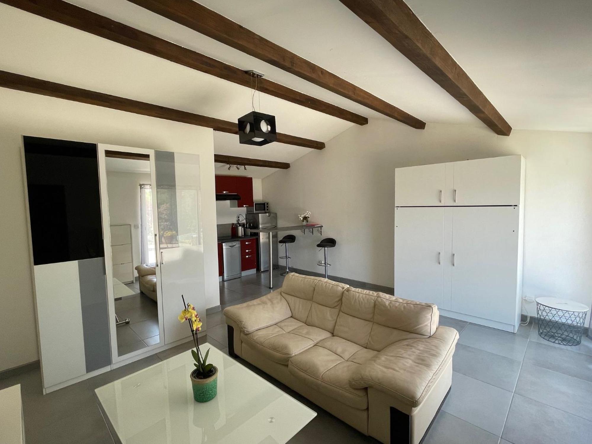Studio Charmant Avec Terrasse ลองซงโปรวองซ์ ภายนอก รูปภาพ